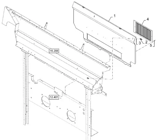 87490148 - пластина